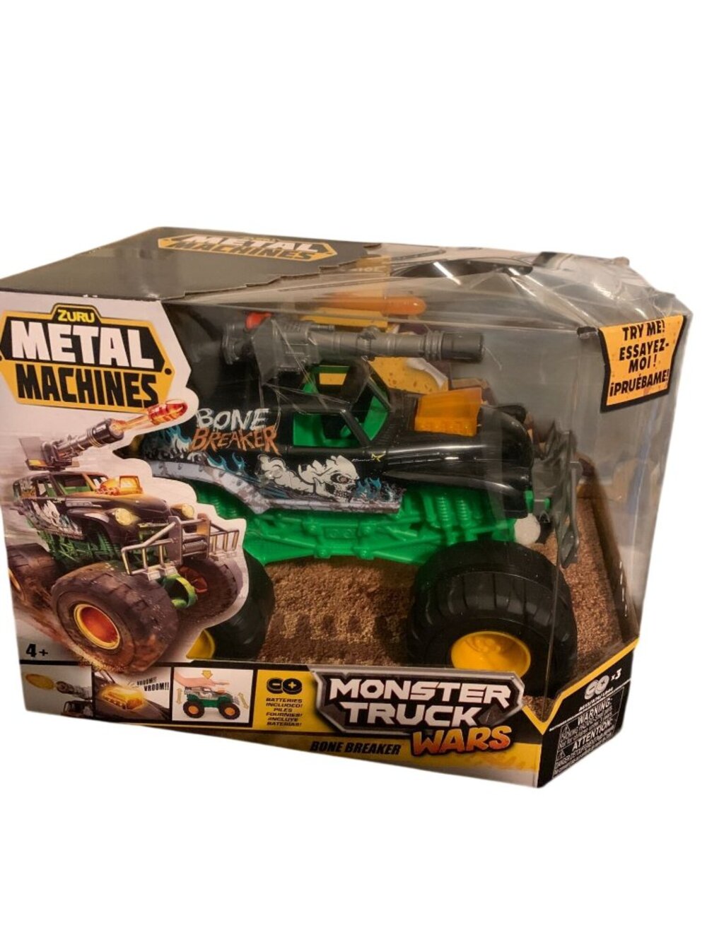 Zuru Metal Machines Bone Breaker Monster Truck Toy
